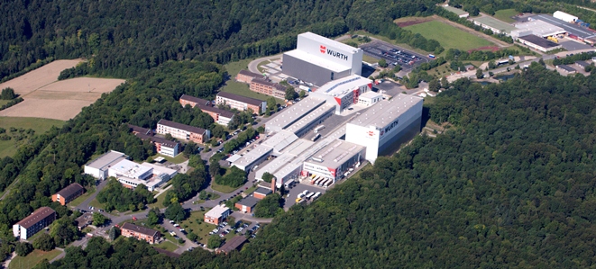 Industriepark Würth, Firmensitz der Würth Industrie Service_2013.jpg